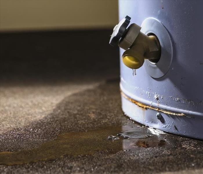 leak from a water heater